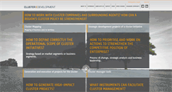 Desktop Screenshot of cluster-development.com